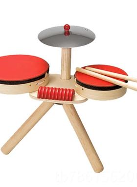 高档泰儿国PlanTo打y鼓s非洲手鼓大童婴儿玩具鼓幼儿园锣鼓鼓打击