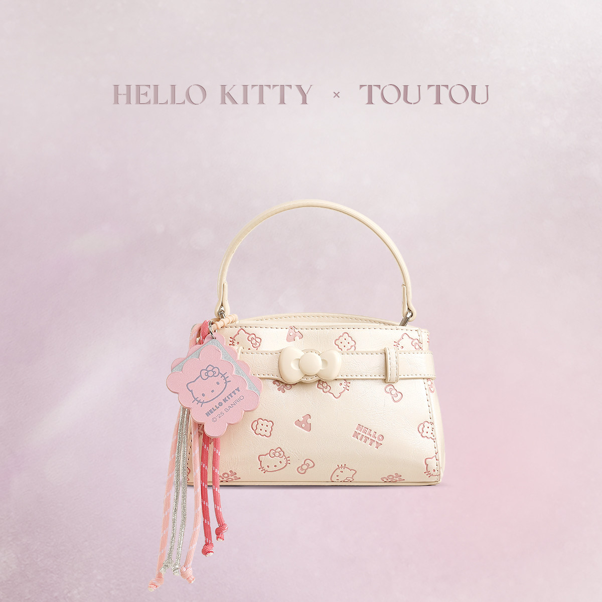 TOUTOUhellokitty三丽鸥正版联名包包凯莉包手提包小女孩生日礼物