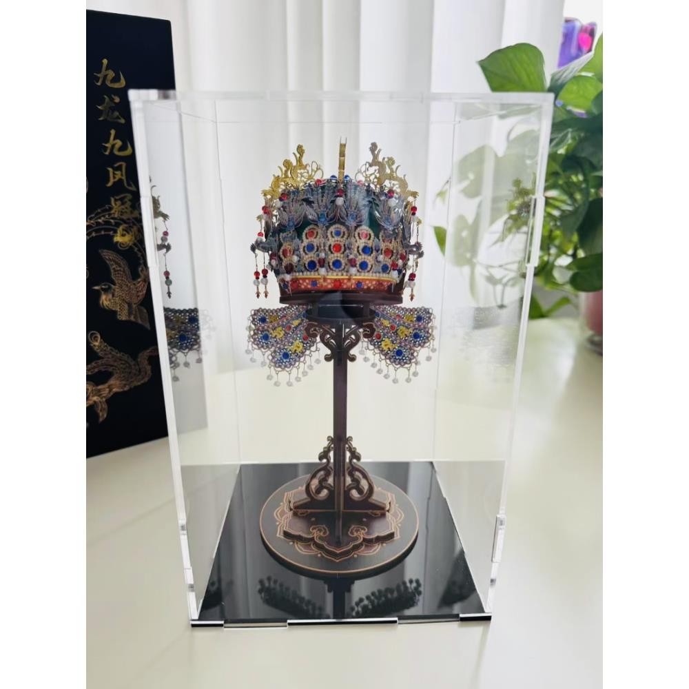 国博九龙九凤冠金属拼图立体摆件孝端皇后国家博物馆北京礼物送人