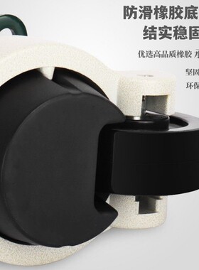 精选福马轮不锈钢福马轮80F60F100F40三角板福马轮手柄款水平调节