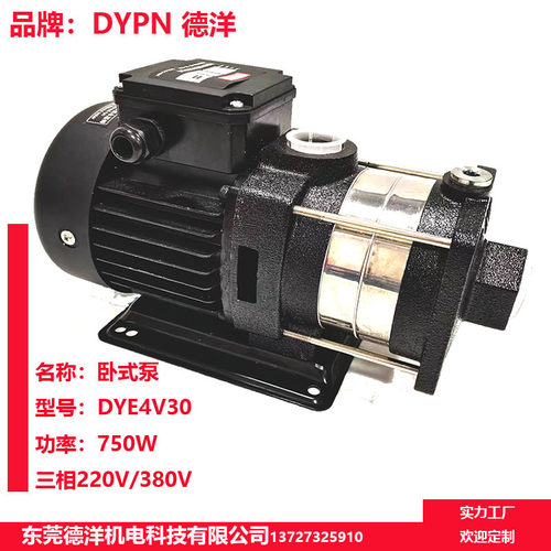 德洋高扬程卧式自吸泵DYE2V20 450KW不锈钢自吸泵 机床冷却泵