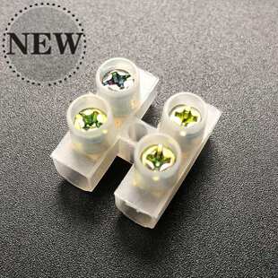 20只N20a免压接线端子排螺丝连接器接线柱6电线2位 对接 平方快速