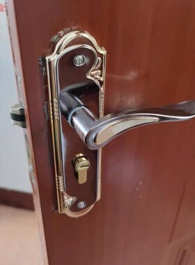 .通用型155孔房门锁具家用换锁门把手钢木卧室执手钢木门锁锁芯.