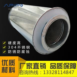 白铁皮风管消音箱方形静压箱风机消声器风管消声箱风管消音加工