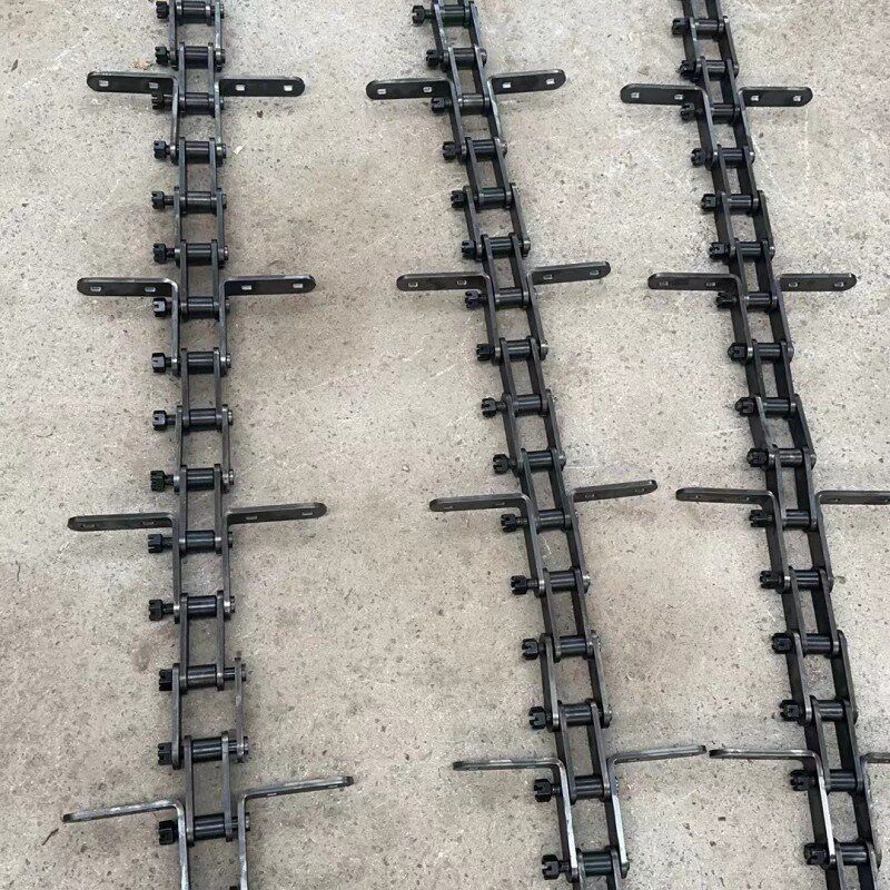 fu刮板机链条矿山机械设备传动链66.5工业链条链板式污泥刮板机链