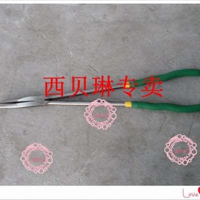 注塑机浇口钳 模具加长尖嘴钳 料头夹具 料柄钳