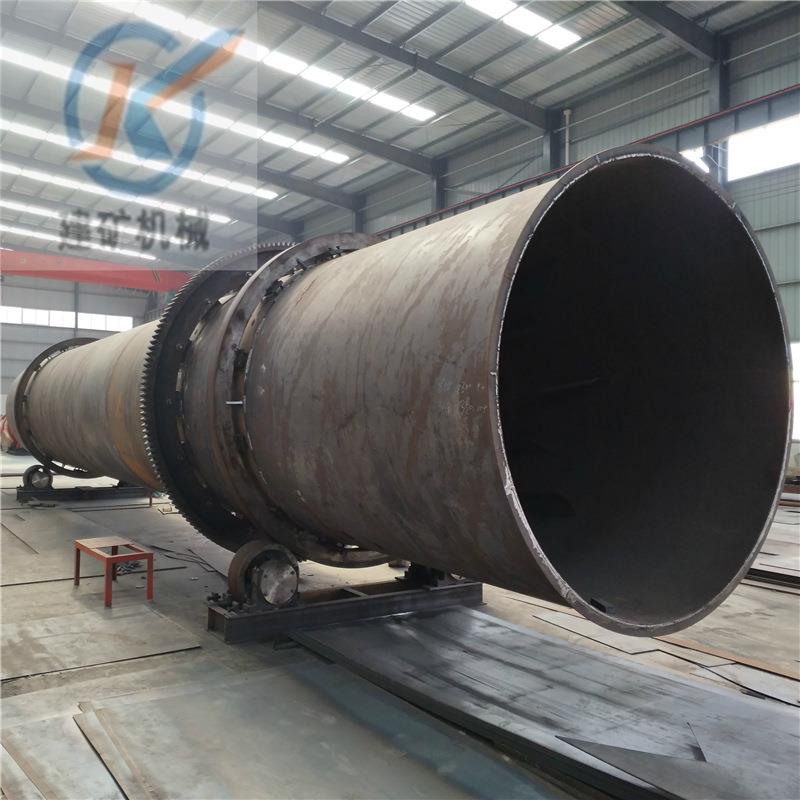 江苏镇江1.8x22米单滚筒不锈钢烘干机涡电流化工污泥燃料烘干机