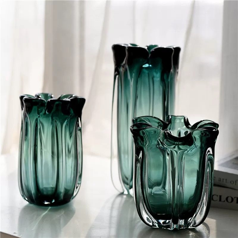 欧式轻奢水晶玻璃花瓶酒店客厅插花玫瑰百合鲜花装饰琉璃花器摆件,模玩/动漫/周边/娃圈三坑/桌游,文化/体育周边,淘宝优惠券,粉丝福利购,淘宝优惠卷