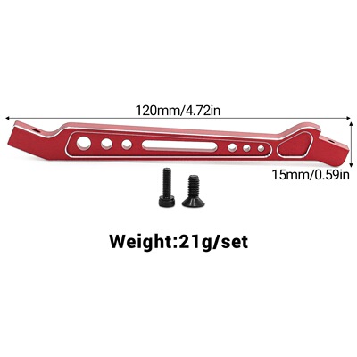 1/8 ARRMA SENTON TYPHON KRATON铝合金前转向压板支撑架-W231