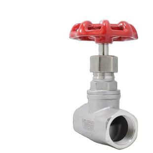 不锈钢截止阀J11W 16P丝口内螺纹4分6分1寸DN15