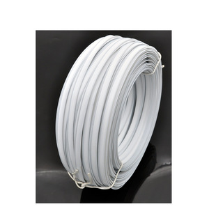 理束双芯捆绑批发包胶鱼骨扎带扎条扁形铁丝鼻梁扎线口罩定位条