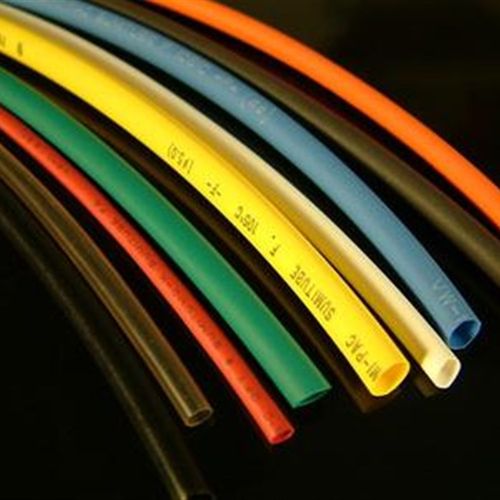 厂家!环保黑色热缩管3.5mm 3.5热缩套管环保型足米 7色选200米