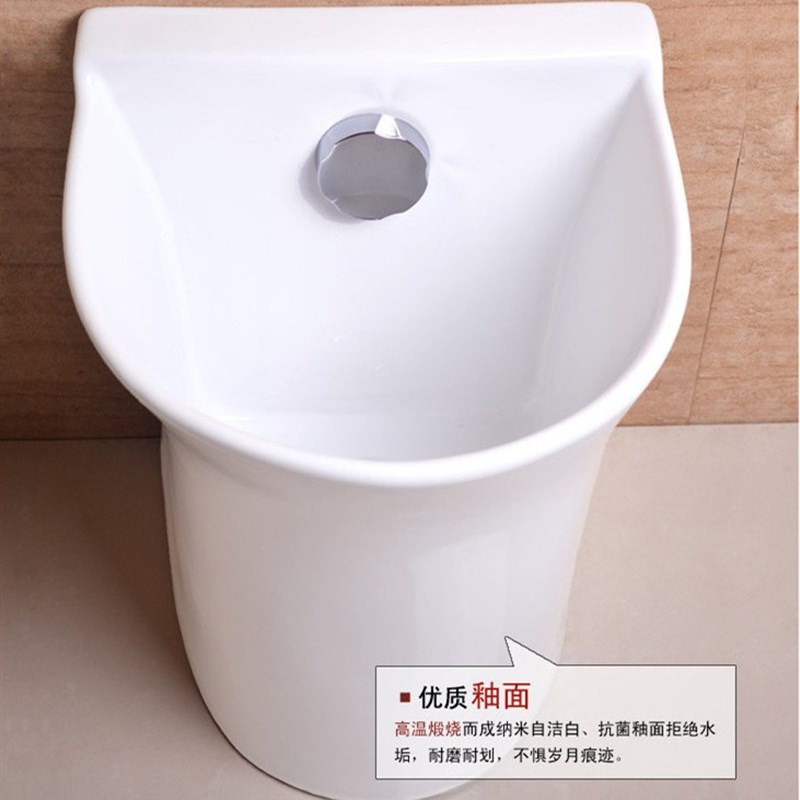 陶瓷拖把盆圆形大拖把池方形阳台洗衣盆自动排水拖布把盆水池水槽