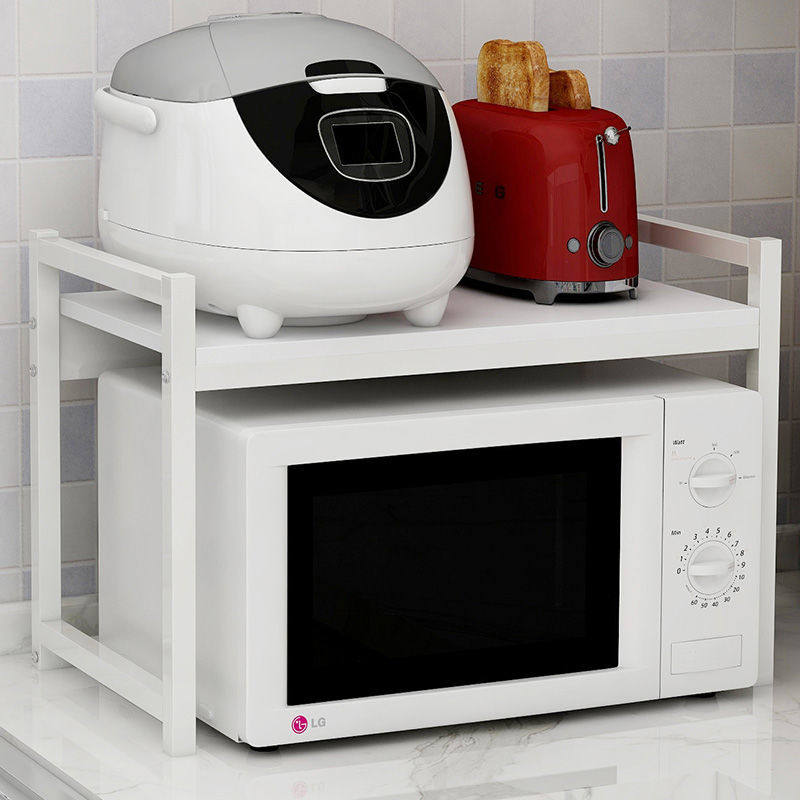 微波炉置物架落地双层收纳架桌面料理架多层烤箱架子家用厨房用品,厨房/烹饪用具,微波炉置物架,淘宝优惠券,粉丝福利购,淘宝优惠卷