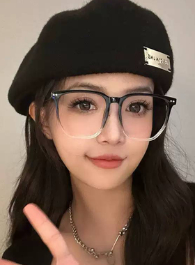 黑色贝雷帽女秋冬新款显脸小