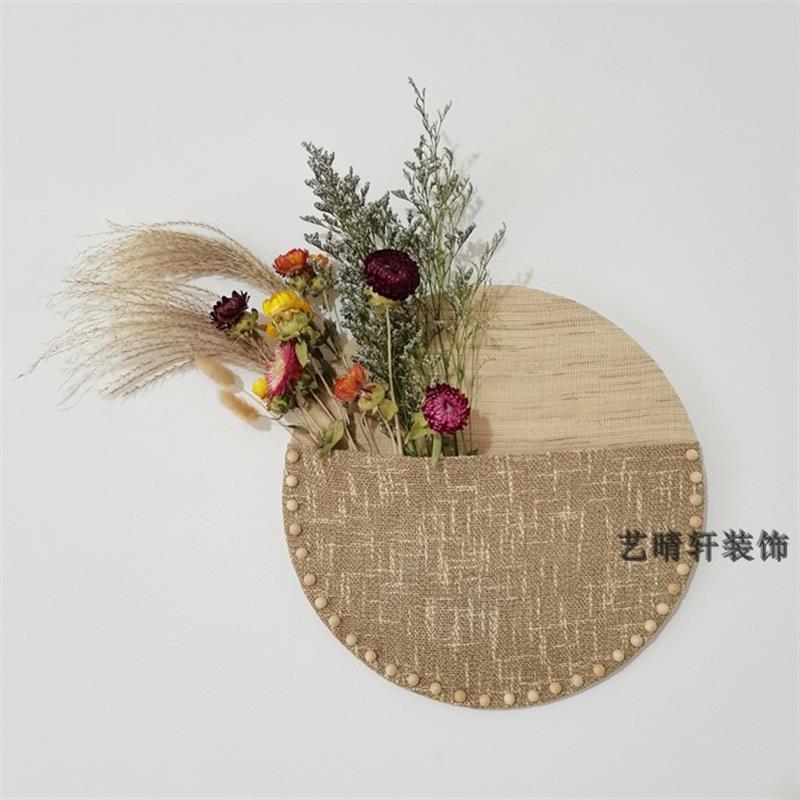 艺晴轩壁挂装饰画干花插画日式挂画民宿挂画玄关壁挂画3D立体画