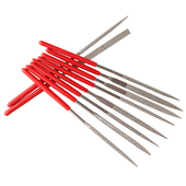 金刚石微型锉刀仪表挫刀小锉刀超细钟表搓刀迷你小型扁平三角半圆