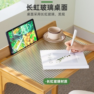 电脑桌卧室学生简易学习桌办公桌写字桌子 书桌简约家用木艺腿台式