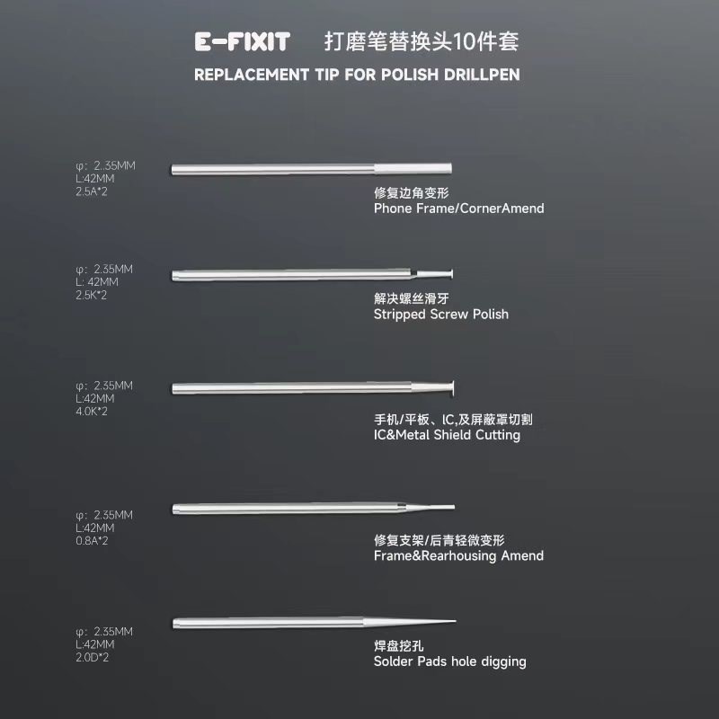打磨笔切割片 手机维修打磨笔切割刀片2.35mm电磨笔小型切割笔图片