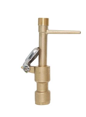 纯铜绿化快速取水器小区物业浇水地插取水杆钥匙 铜质园林取水阀