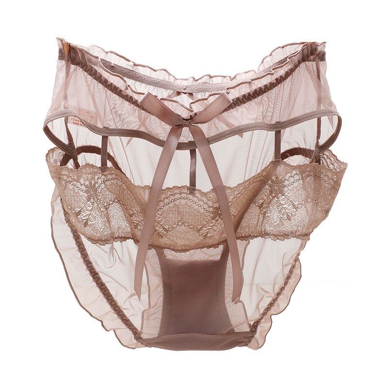 24年新款加肥加大码内裤女士胖mm透明网纱镂空性感蕾丝高腰三角裤,女士内衣/男士内衣/家居服,女三角裤,淘宝优惠券,粉丝福利购,淘宝优惠卷