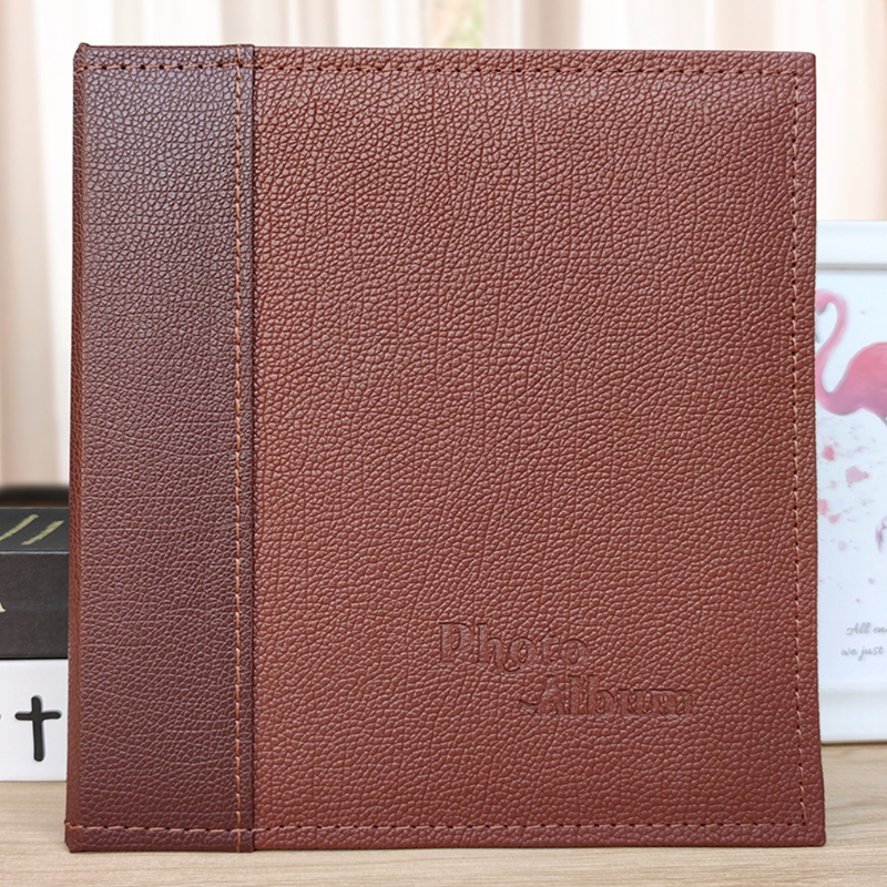 高档皮面商务相册精致小本6寸160张插页公司政府用影集家庭纪念册