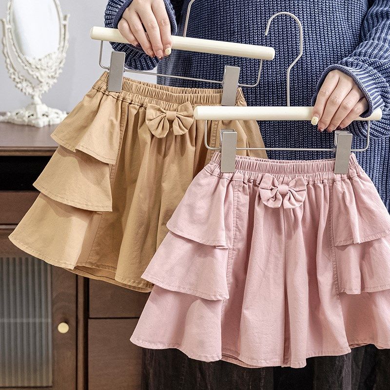 女童夏季百搭半身裙2024女孩休闲裙儿童宽松纯棉夏装短裙百褶裙子,童装/婴儿装/亲子装,半身裙,淘宝优惠券,粉丝福利购,淘宝优惠卷