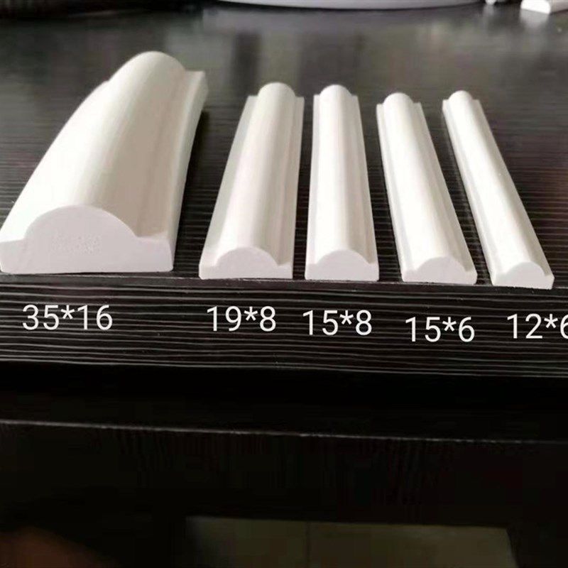 欧式PVC装饰软线条背景墙圆弧拱形弯曲造型 收口边框装饰pu线条