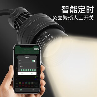 索迪南美缸射灯变焦鱼缸造景缸专用led夹灯APP控制定时调光溪流缸