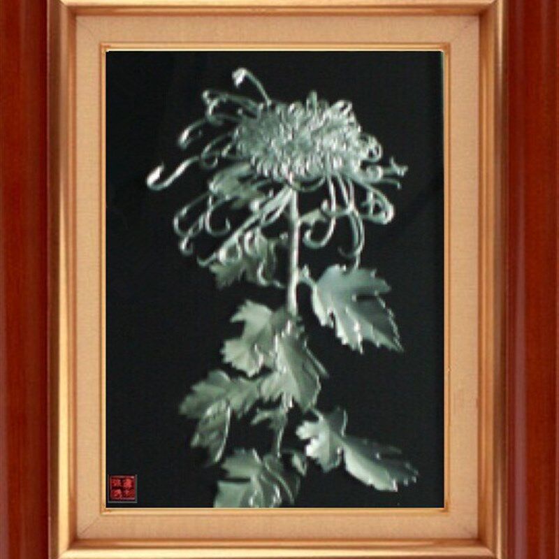 德鑫艺术易拉罐浮雕画/潮汕珠绣画/手工艺品/装饰礼品/字画