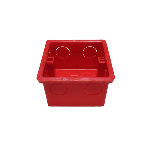 86型50暗装底盒接线盒下线盒开关线盒pvc阻燃预埋暗盒底盒50只装