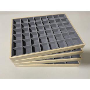 大号实木饰品首饰展示托 托盘珠宝首饰收纳盒戒指耳针盘看货盘手