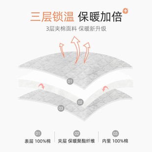 儿童睡袍秋冬宝宝睡衣加厚保暖婴儿纯棉男童女童睡裙男孩冬季长款