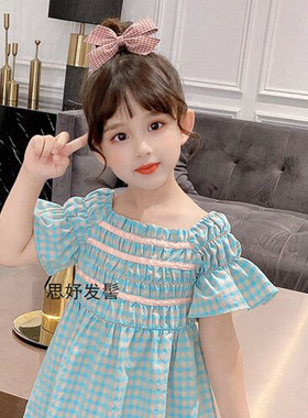儿童刘海龙须空气刘假发片自然无痕圆脸网红可爱齐留学生假刘海