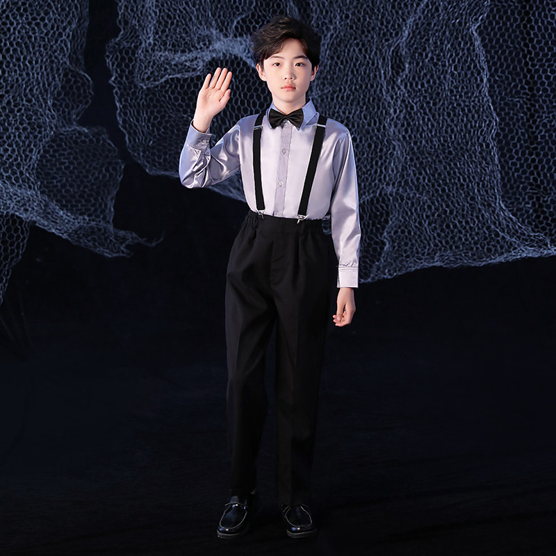 六一儿童合唱服演出服男女童礼服中小学生合唱团演出服表演朗诵服