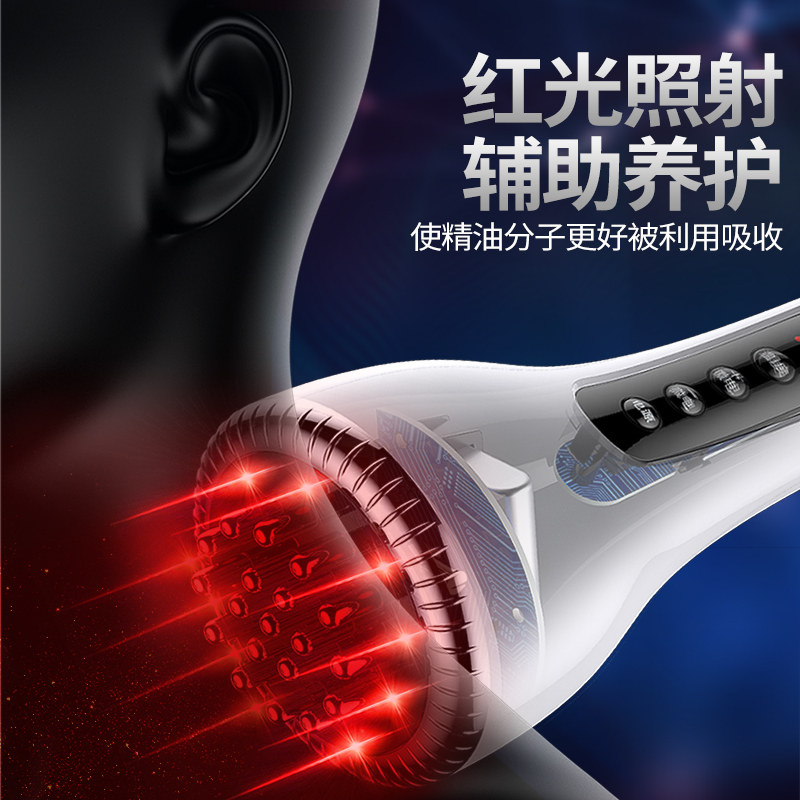 电动五行经络刷刮痧疏通仪全身通用淋巴头皮部按摩器瘦刷腿梳神器