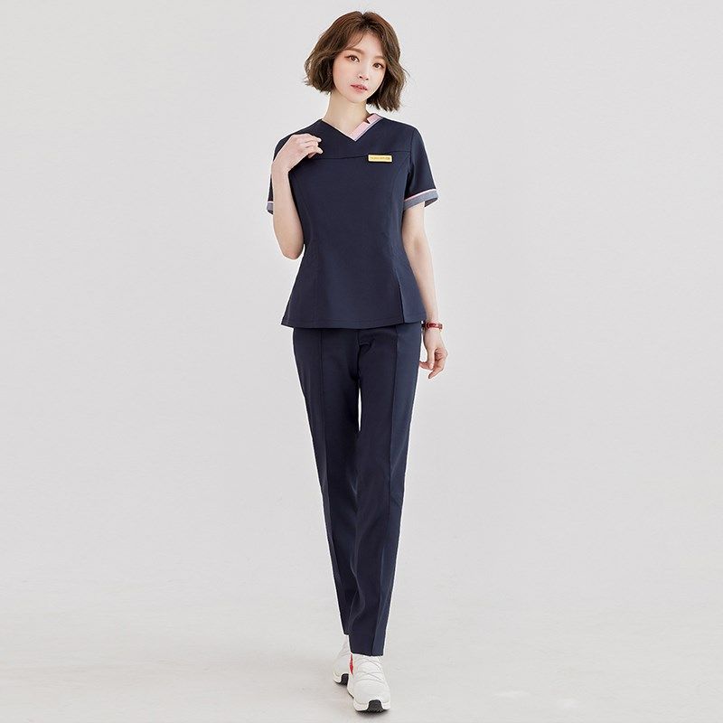 美容服工作服母婴护理师工服套装皮肤管理医美制服短款短袖护士服,女装/女士精品,医护制服,淘宝优惠券,粉丝福利购,淘宝优惠卷