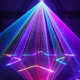 4W镭射光束激光声控自走家用酒吧包房七彩LED氛围效果灯