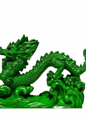 花梨实木雕刻龙摆件十二生肖龙家居客厅办公室桌面装饰中式工艺品