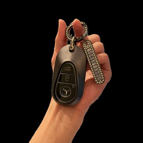 适用于2024款奔驰c级钥匙套新款e300l/e260l高档包glc/e级c260l壳