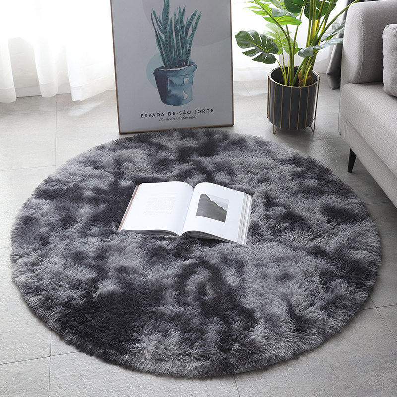 加厚毛绒圆形地毯客厅茶几垫卧室少女床边衣帽间吊篮吊椅毛毯地垫,居家布艺,地毯,淘宝优惠券,粉丝福利购,淘宝优惠卷