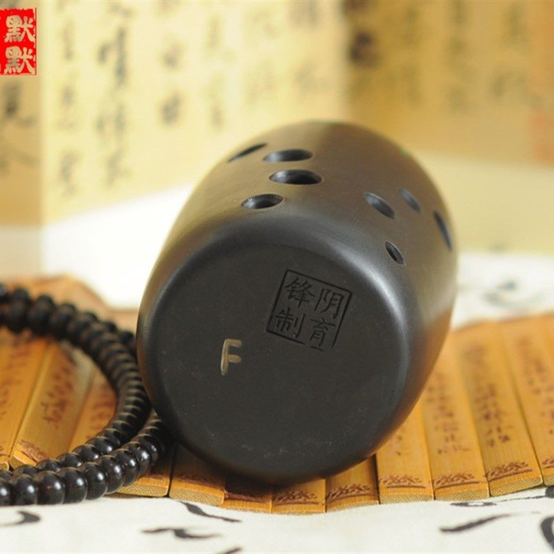 阴氏陶埙 中级演奏埙 十孔笔筒埙 默默西风挑选试音,乐器/吉他/钢琴/配件,埙,淘宝优惠券,粉丝福利购,淘宝优惠卷