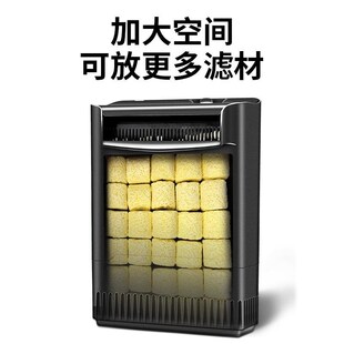 龟缸低水位过滤器乌龟缸过滤循环系统吸粪免换水养龟专用大型静音