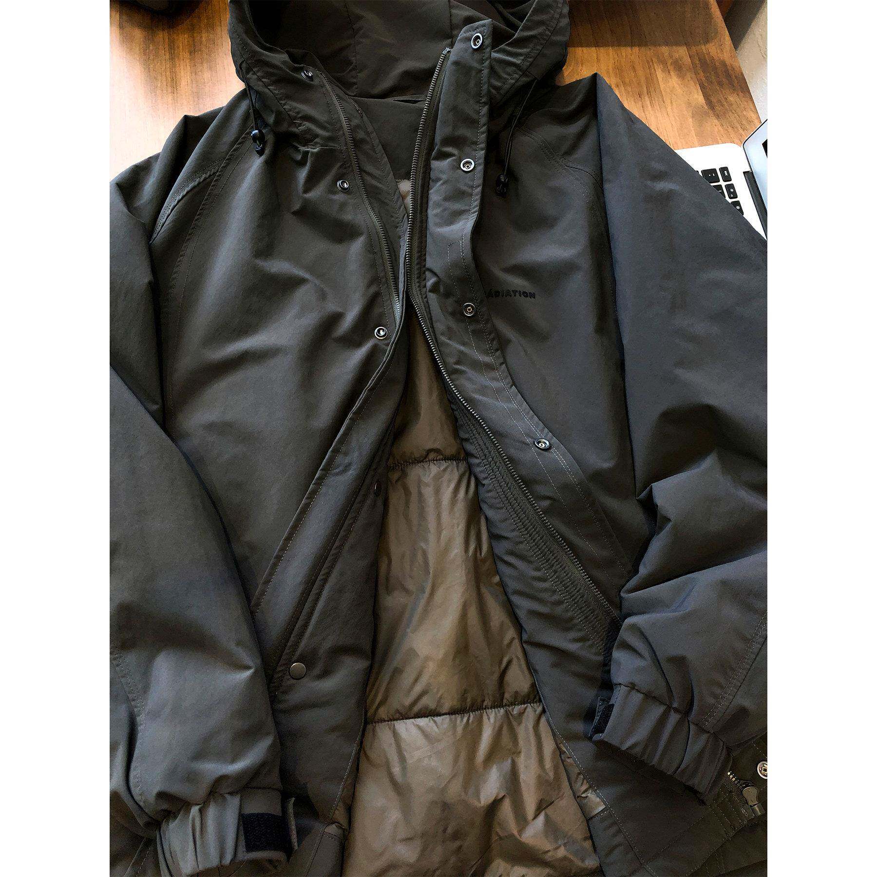 速发高货肆意山野功能性防风冲锋款工装棉服男士外套冬季新款保暖
