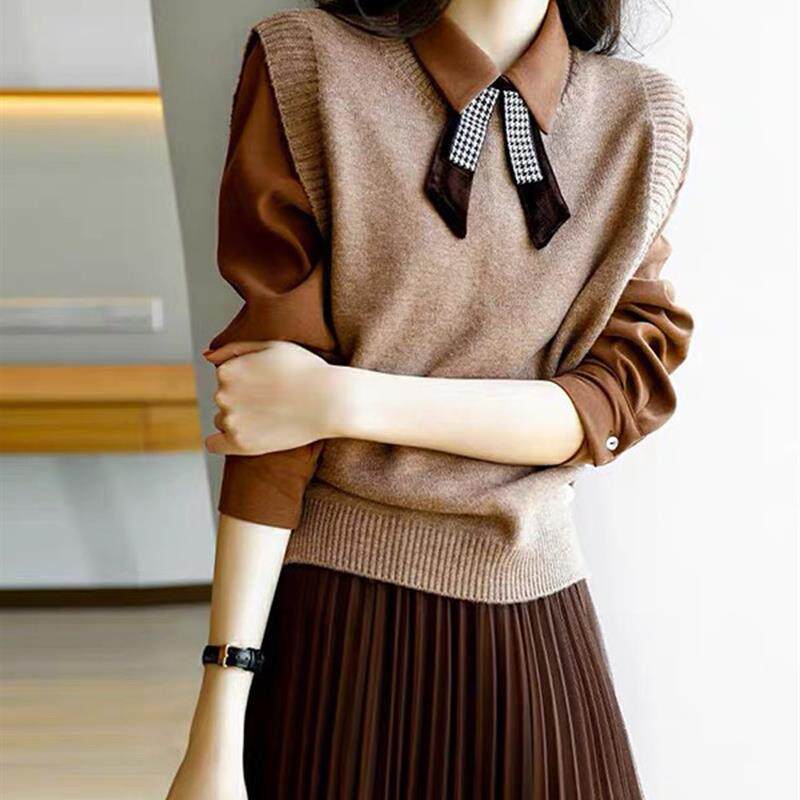 正品高货春装女款2025年新款衣服三件套连衣裙春季高级感裙子高知