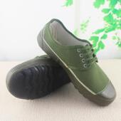 正品 耐磨低帮胶 户外农田干活鞋 高货黄球鞋 男女高腰高筒劳保防滑鞋