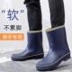 外卖骑手专 正品 防水防滑男士 高货雨鞋 轻便雨鞋 软底不累脚超软水鞋