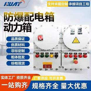 上海华通防爆控制配电箱动力配电柜接线箱安全柜体可来图纸加工