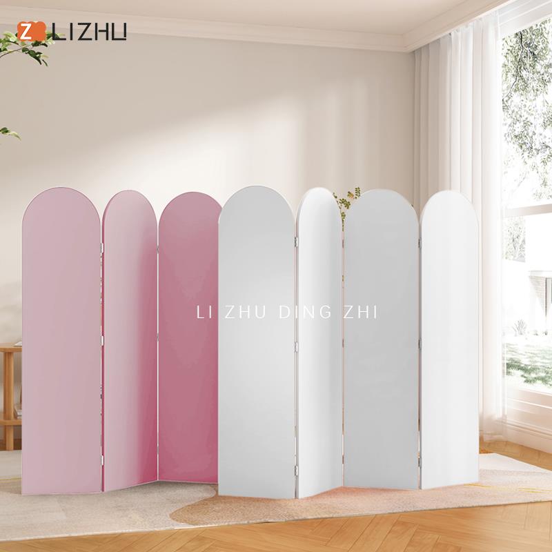 现代简约屏风隔断家用客厅酒店北欧展厅办公室可折叠移动遮挡定制