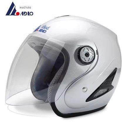 爱得乐电瓶电动摩托车头盔306D半盔男女四季盔秋冬盔安全帽